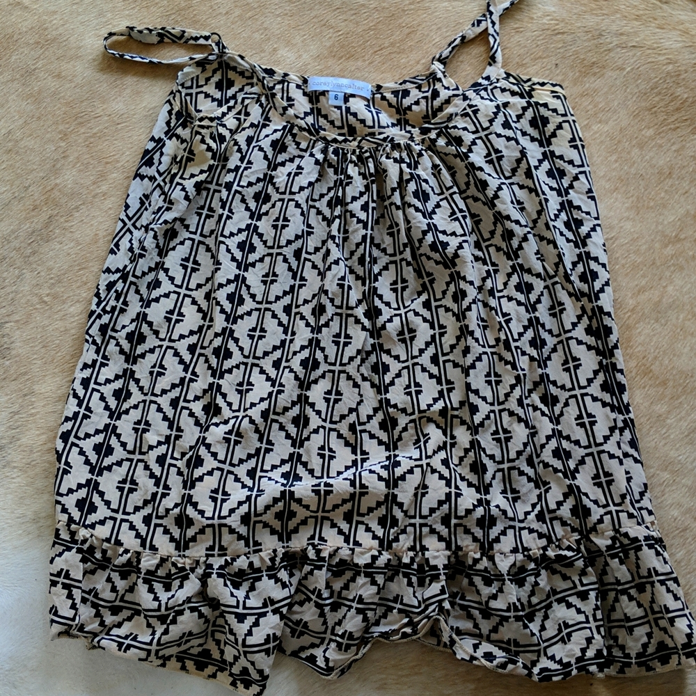 CoryLynnCalter silk tank top